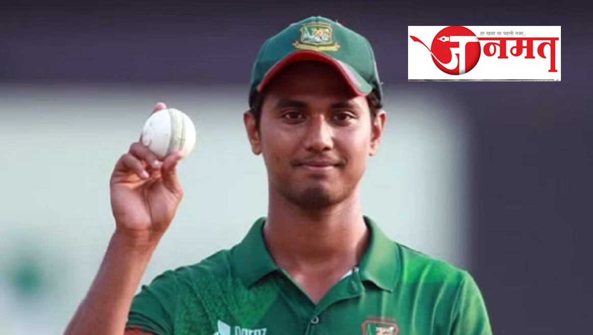 Bangladesh won the toss in the Chennai Test and chose to field first and its young fast bowler Hasan Mahmud proved it right in the first 10 overs itself when he took 3 wickets.