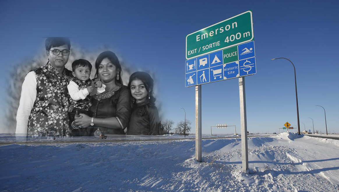 An Indian family froze to death crossing the Canada-US border, a perilous trip becoming more common