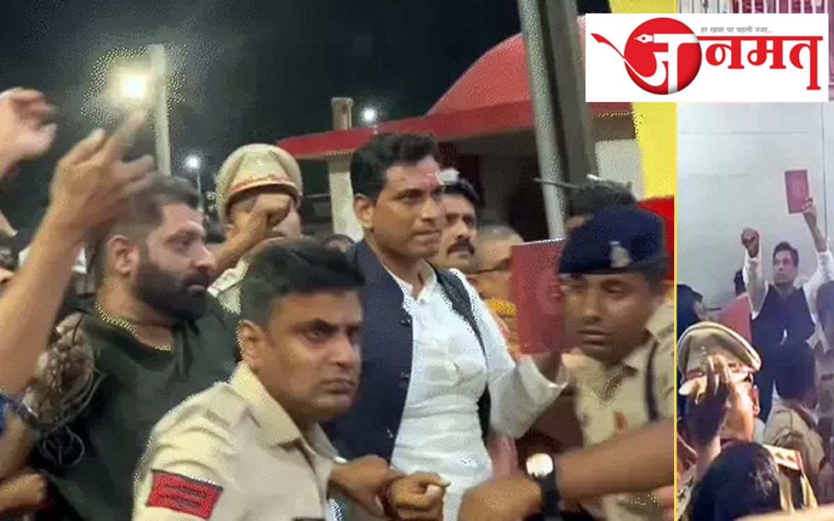 Police has arrested Congress MLA Devendra Yadav in the Balodabazar arson case