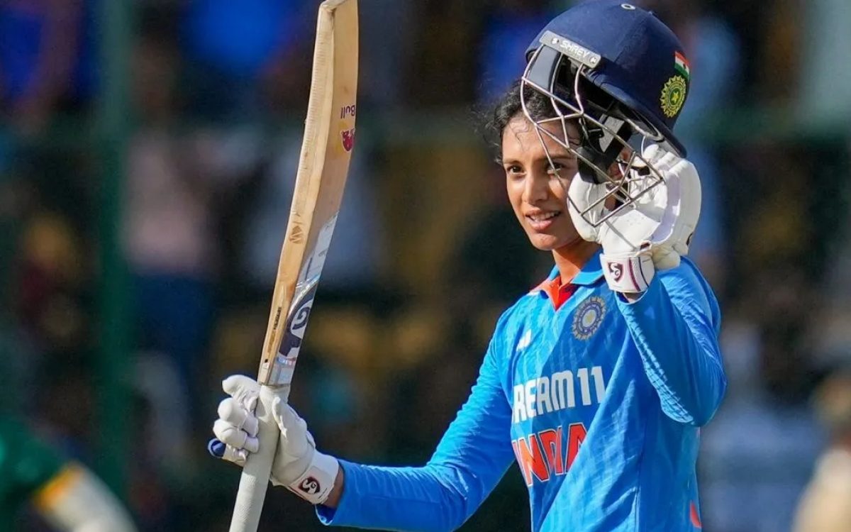 Smriti Mandhana created history in women's cricket