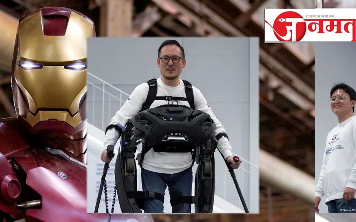 South Koreans created a robot like Iron Man